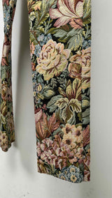 Alexander McQueen Floral Jacquard Pants