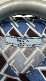 PRADA Argyle-print Shirt