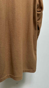 AURALEE Hooded Camel Duffle Coat