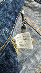 Number (N)ine Kurt Cobain Patchwork Bootcut Jeans