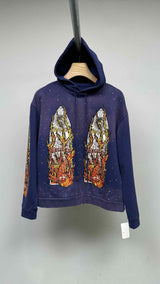 Who Decides War Flame Glass Hoodie