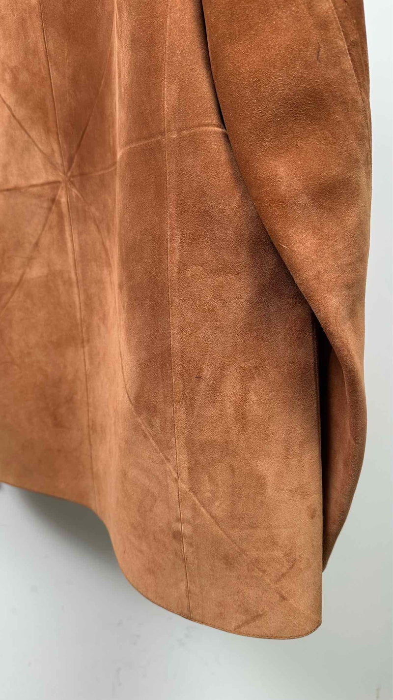 LOEWE Puzzle-Shaped Suede Jacket