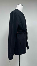 Damir Doma Oversized Embroiderd Wrap Haori Jacket