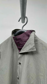 Hermes Chemise Stand-Collar Montant Boxy Shirt