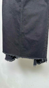 Vetements High-Waist Flared Denim Skirt