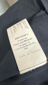 Rick Owens N/S Mock-neck Back-zip Mini Dress