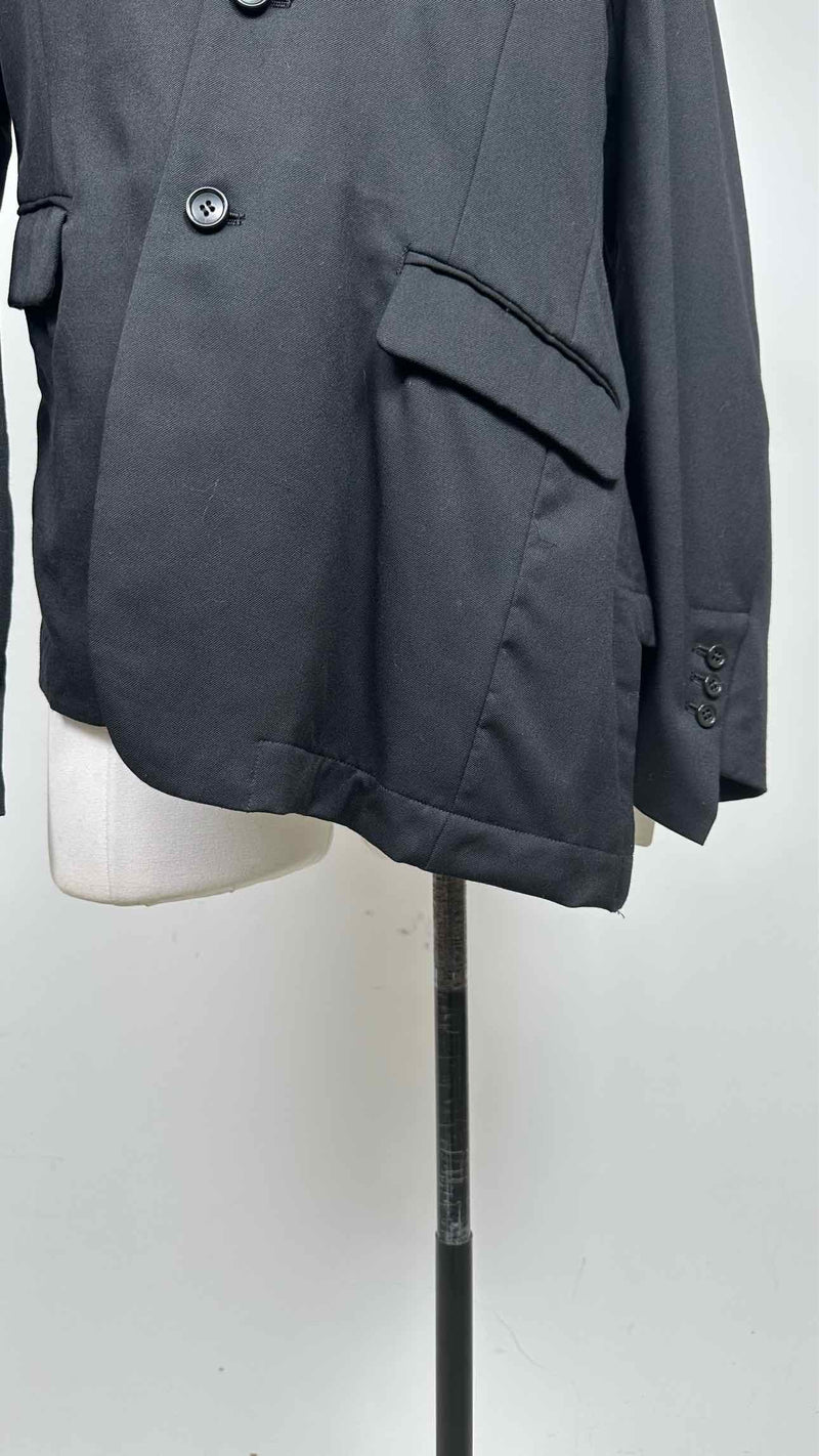 Black Comme Des Garçons Asymmetrical Suits