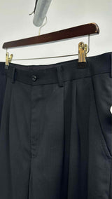 Comme Des Garcons Homme High-waisted Cropped Pants