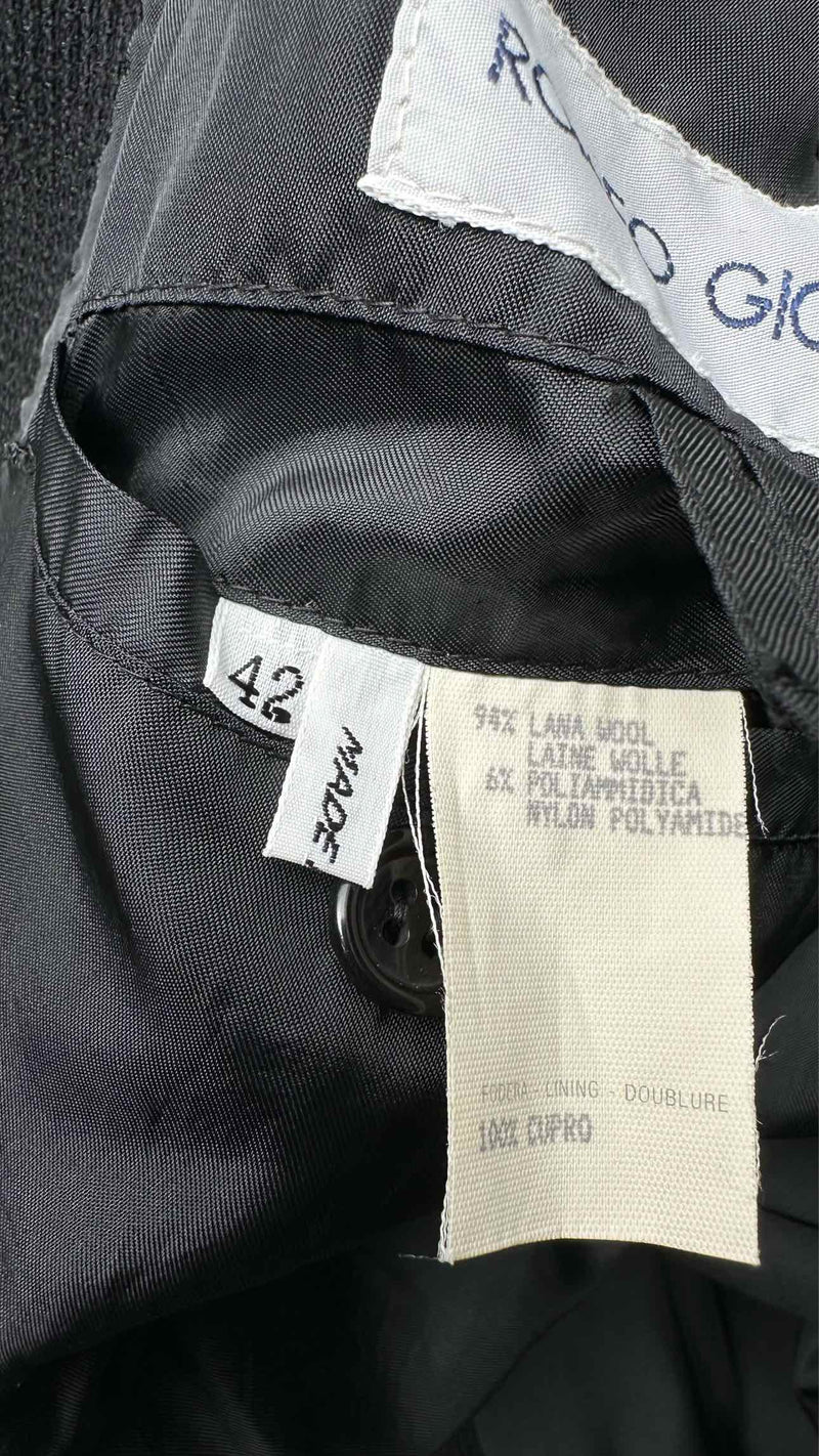 Romeo Gigli Shawl-collar Long Coat