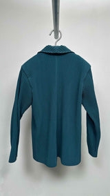 Homme Plisse Pleated Blazer Jacket