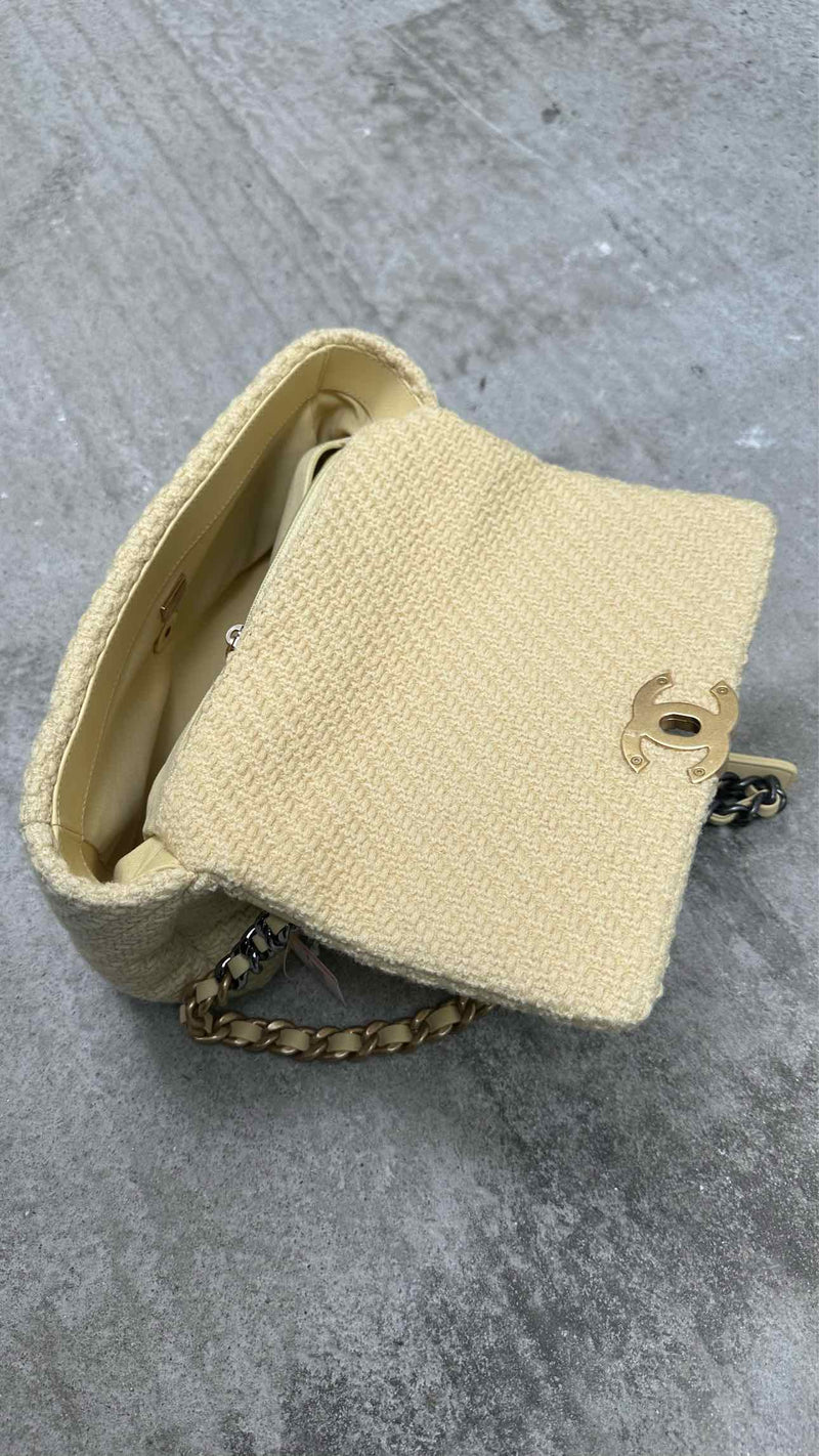 Chanel Tweed Flap Bag