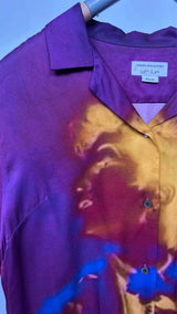 Dries Van Noten X Len Lye S/S Clive Satin Printed Shirt
