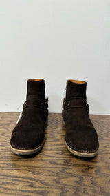 Saint Laurent Suede Wyatt Boots