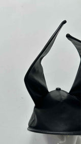 Comme Des Garcons Homme Plus Bunny Ears Leather Baseball Cap