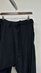 Issey Miyake Men Drop-Crotch Cropped Easy Pants