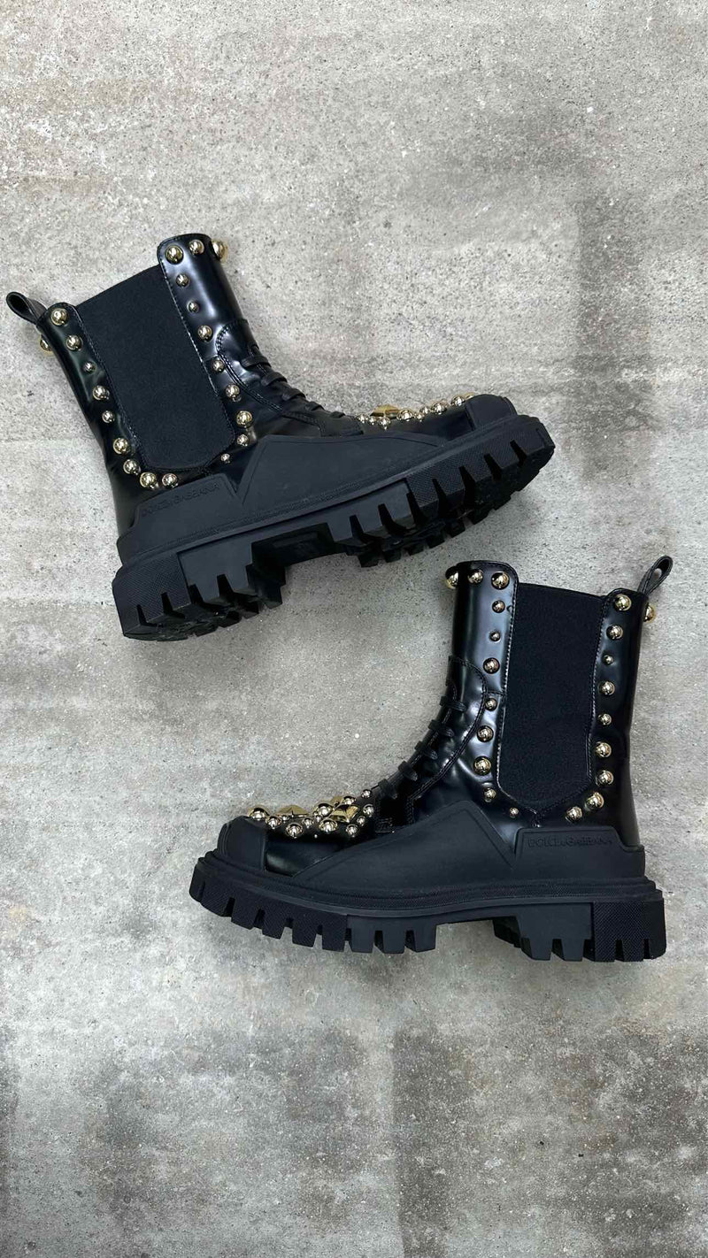 Dolce & Gabbana Studded Boots