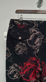 Comme Des Garcons Homme Plus X Rolling Stones Print Pants