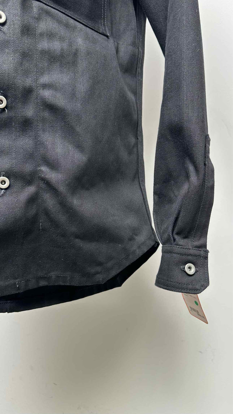 DRKSHDW Long Denim Shirt Coat