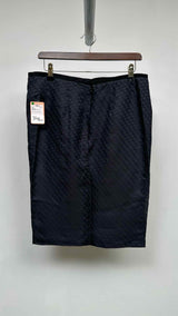 Valentino Polka-Dot Sheer Silk Skirt