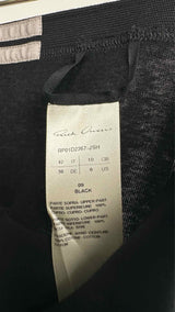 Rick Owens High-waisted Hybrid Silk Maxi Skirt