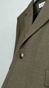 LOEWE Single-breasted Flare-sleeve Blazer Jacket