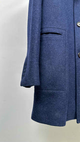 Thom Browne Double-breasted Wool Trench Coat