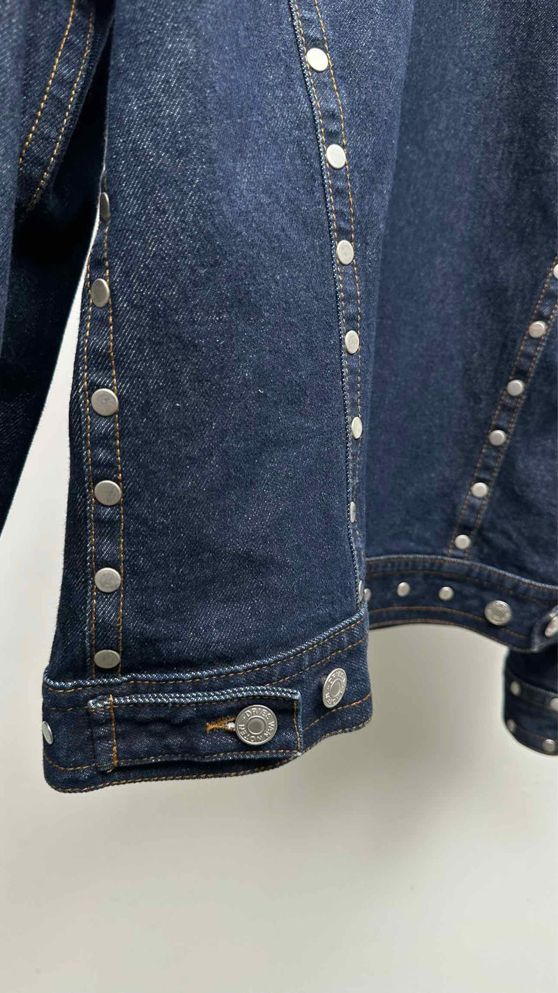 Dries Van Noten Studded Denim Jacket