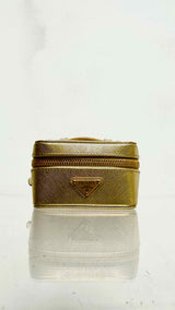 PRADA Settiano Leather Jewelry Case