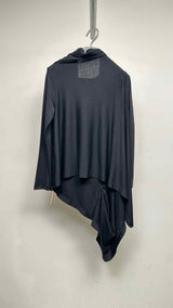 Issey Miyake Asymmetrical Drape Cardigan