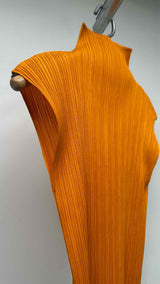 Pleats Please N/S High-neck Pleated Top