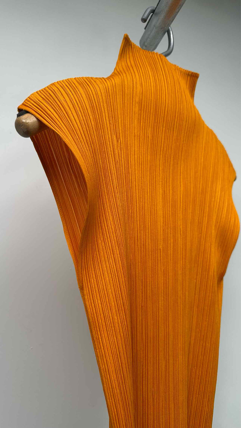 Pleats Please N/S High-neck Pleated Top