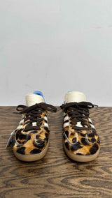 Wales Bonner X Adidas Pony Leopard Sneakers