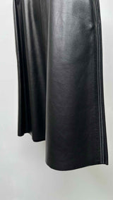 CELINE Leather Skirt