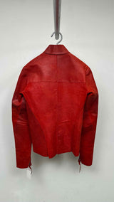 MA+ Leather Biker Jacket