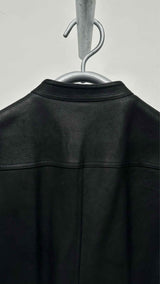 Rick Owens Long Leather Vest