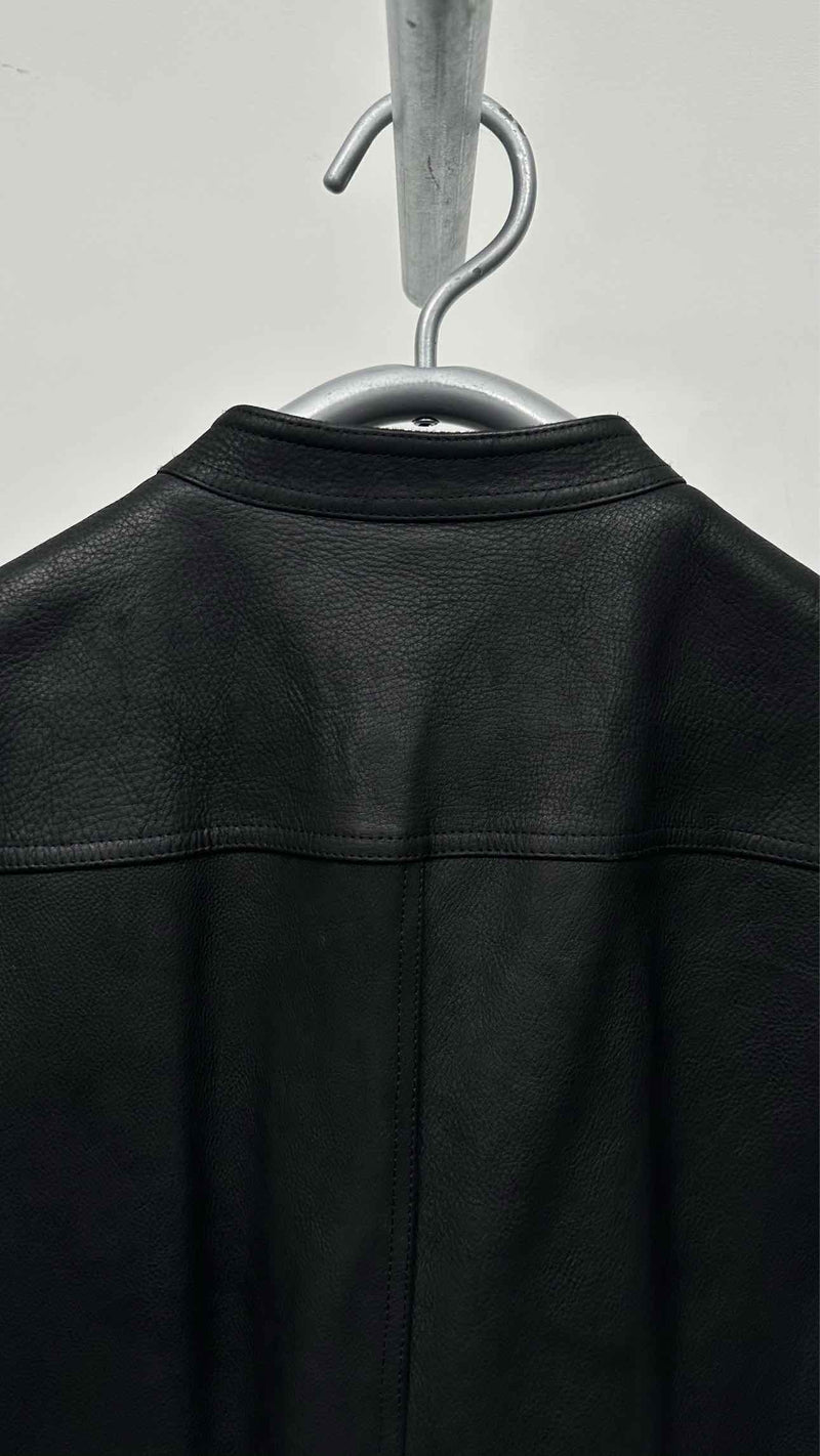 Rick Owens Long Leather Vest