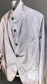 Paul Harnden Crinkled Refelctive Blazer Jacket