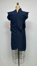 Comme Des Garcons Layered Geometric Cut-out Dress