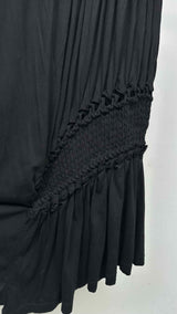 Ground Y Asymmetrical Pleated Easy Long Skirt