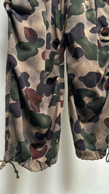Yohji Yamamoto Pour Homme Wide Cargo Camo Pants
