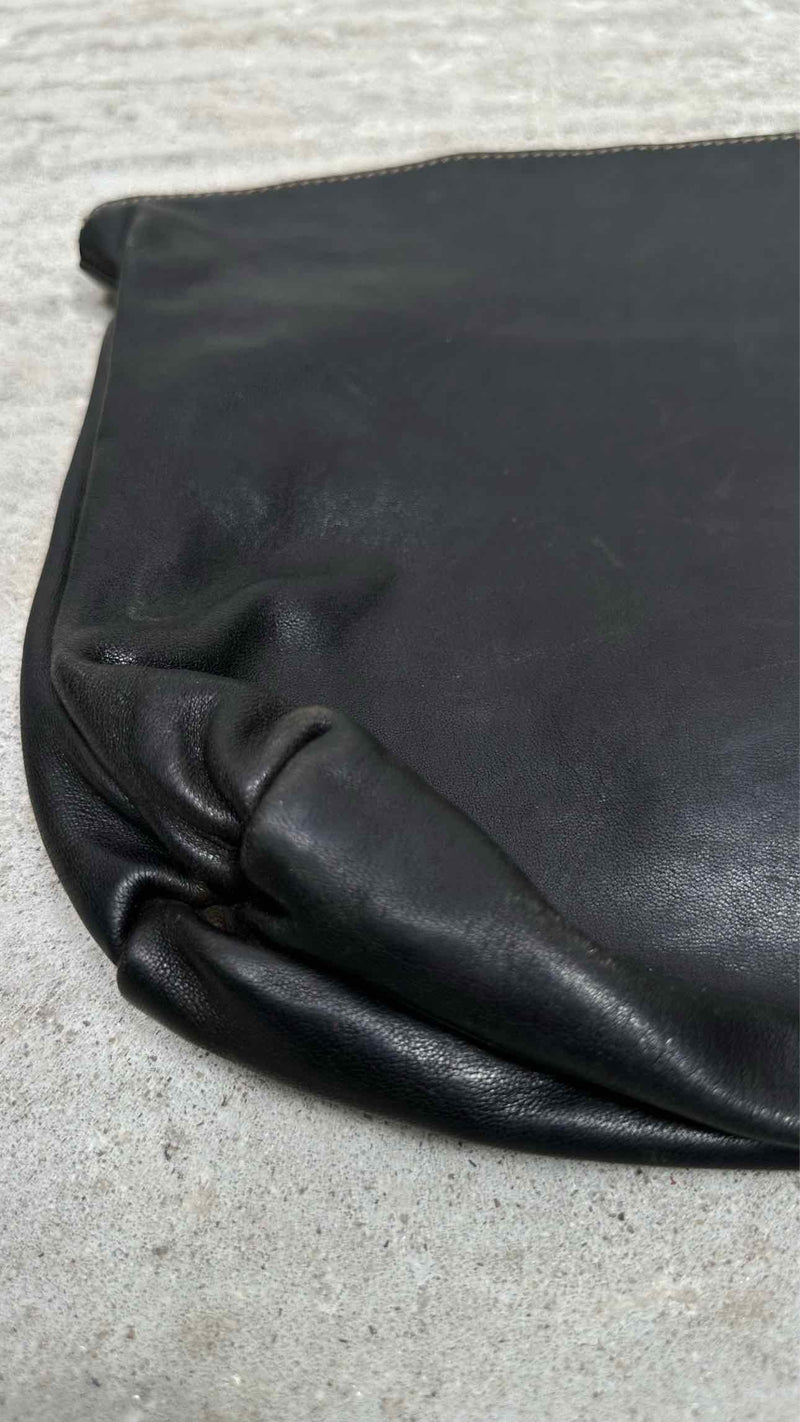 GUIDI Leather Clutch Bag