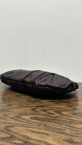 PRADA Vitello Leather Mordore Clutches Bag