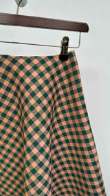 PRADA Gingham-check Skirt
