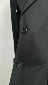 Moschino Couture Suspender Polka-Dot-Cuff Blazer Jacket