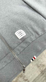 Thom Browne Zip-up Back Stripe Hoodie