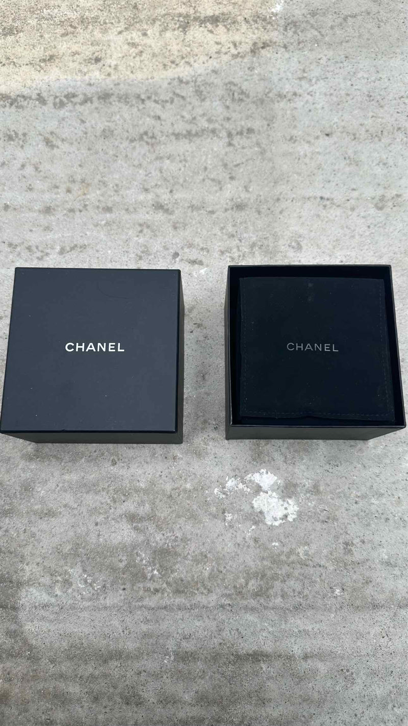 Chanel Logo box Long Necklace
