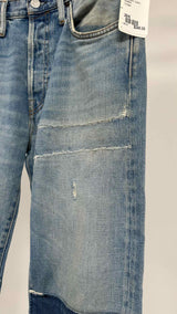 Acne Jeans Distressed Knee-patch Jeans