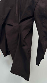 Issey Miyake Back-Zip Blazer Jacket