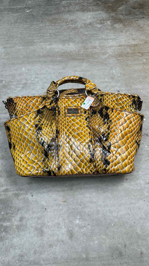 Giorgio Armani Python-embossed Bag