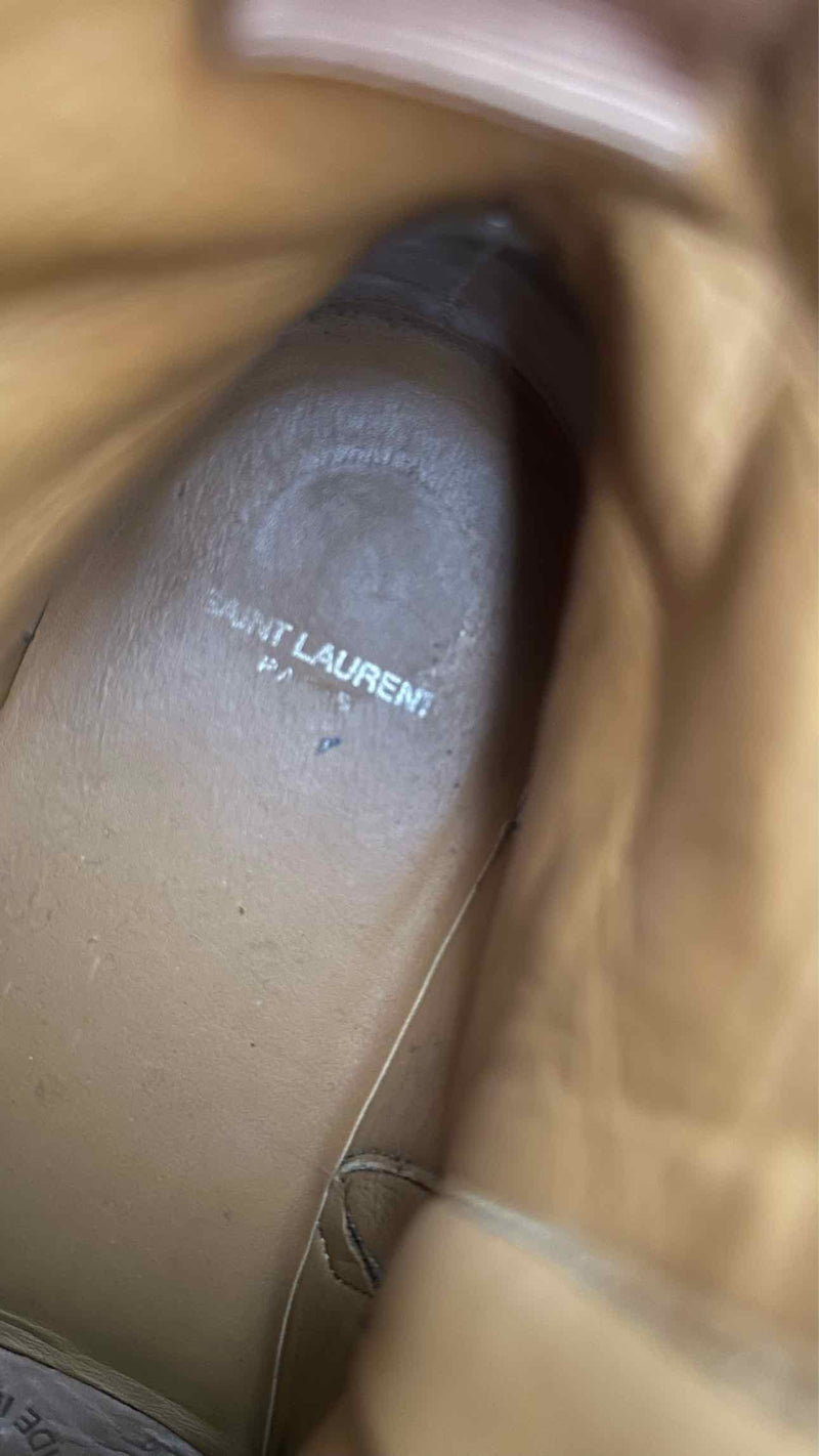 Saint Laurent Suede Wyatt Boots